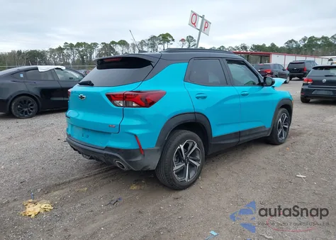 2021 Chevrolet Trailblazer Fwd Rs z USA, uszkodzony, nr VIN KL79MTSL7MB042161